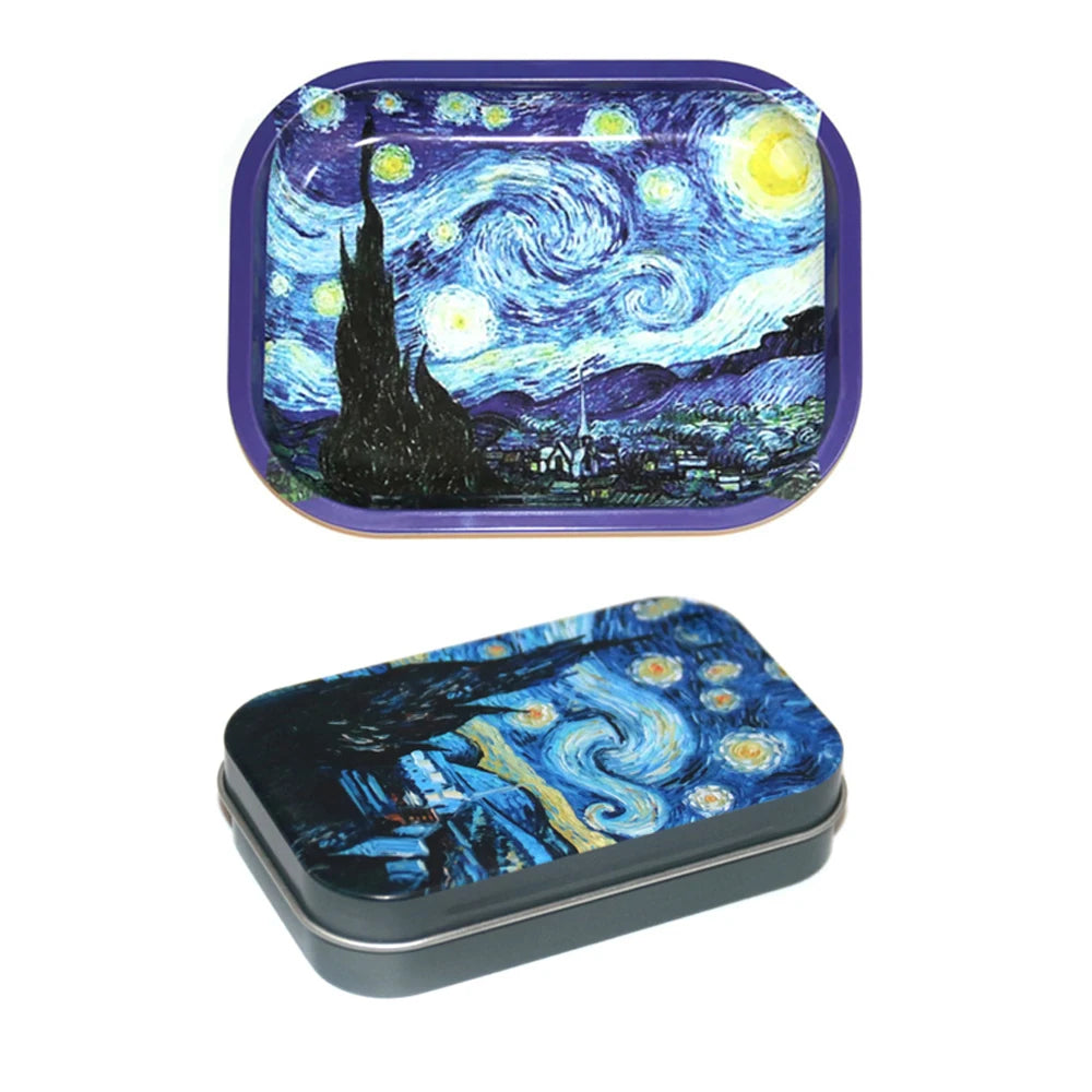 rolling Tray W Tinplate Box