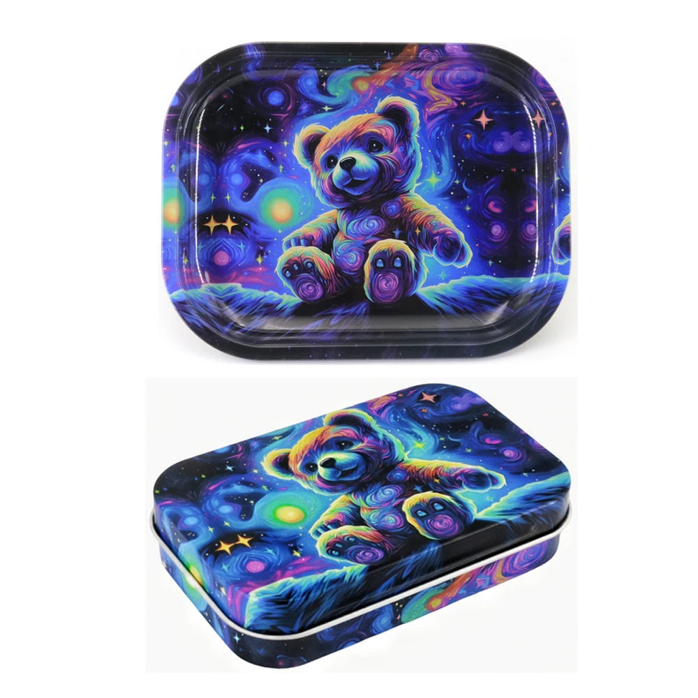 rolling Tray W Tinplate Box